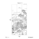 Papermint Tuscany Line Pack 3 in Black Wall Mural