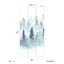 Papermint Winter Pack 2 in Blue Wall Mural