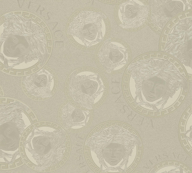 Seabrook Gilded Age Foil Wallpaper