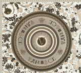 Seabrook Ember Shale Wallpaper