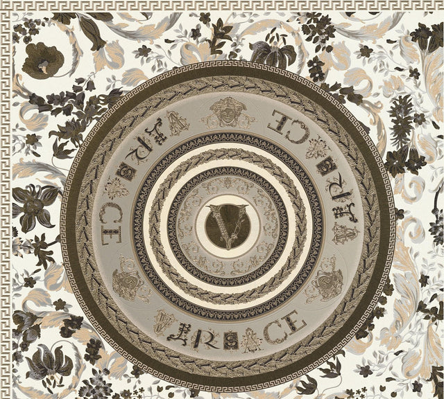 Seabrook Ember Shale Wallpaper