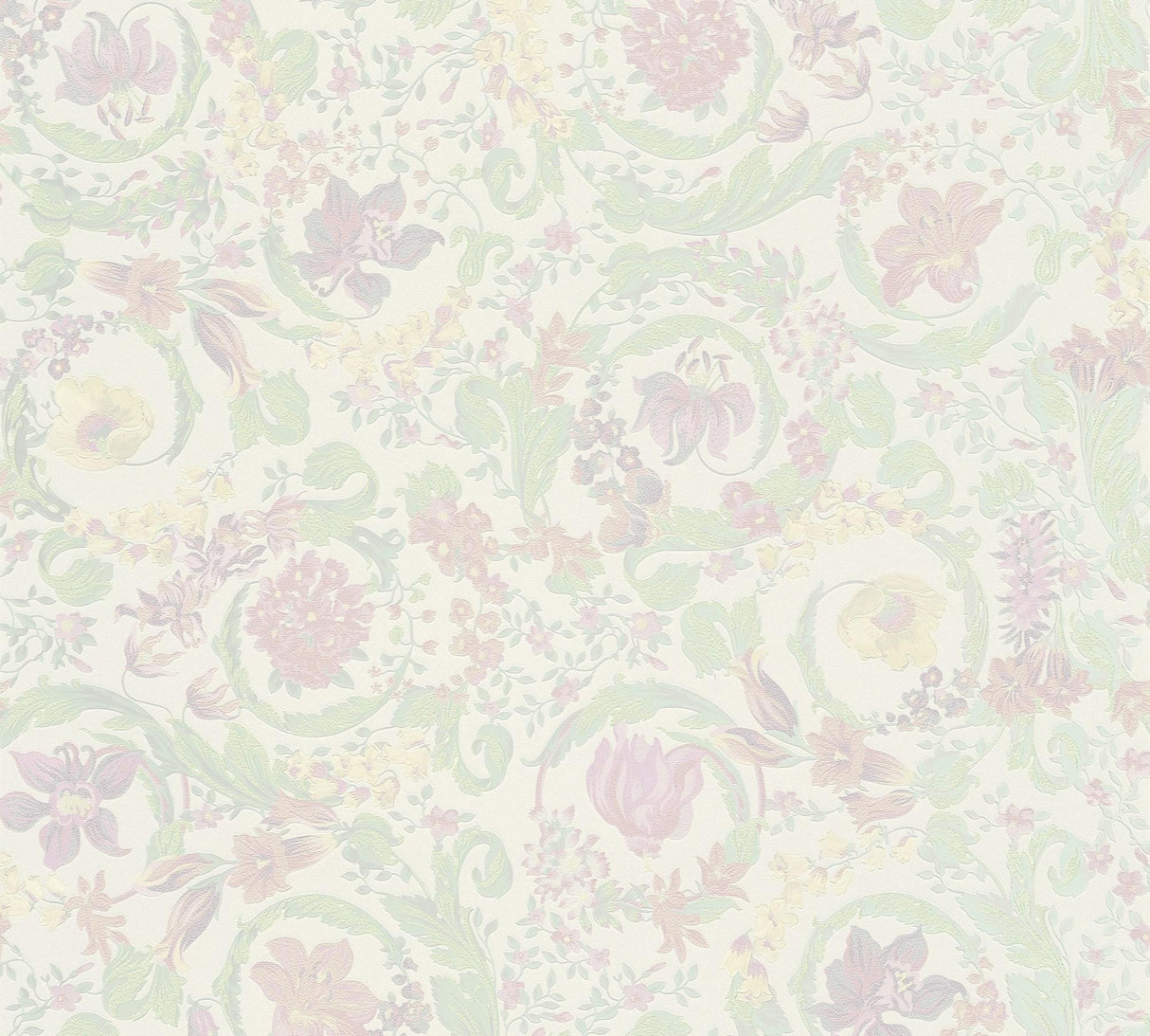 Seabrook Empress Dusty Rose Wallpaper