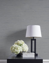 Seabrook Vantaa Silver Wallpaper