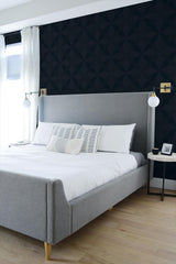 Seabrook Turku Downing Slate Wallpaper