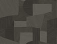 Seabrook Lahti Black Tan Wallpaper
