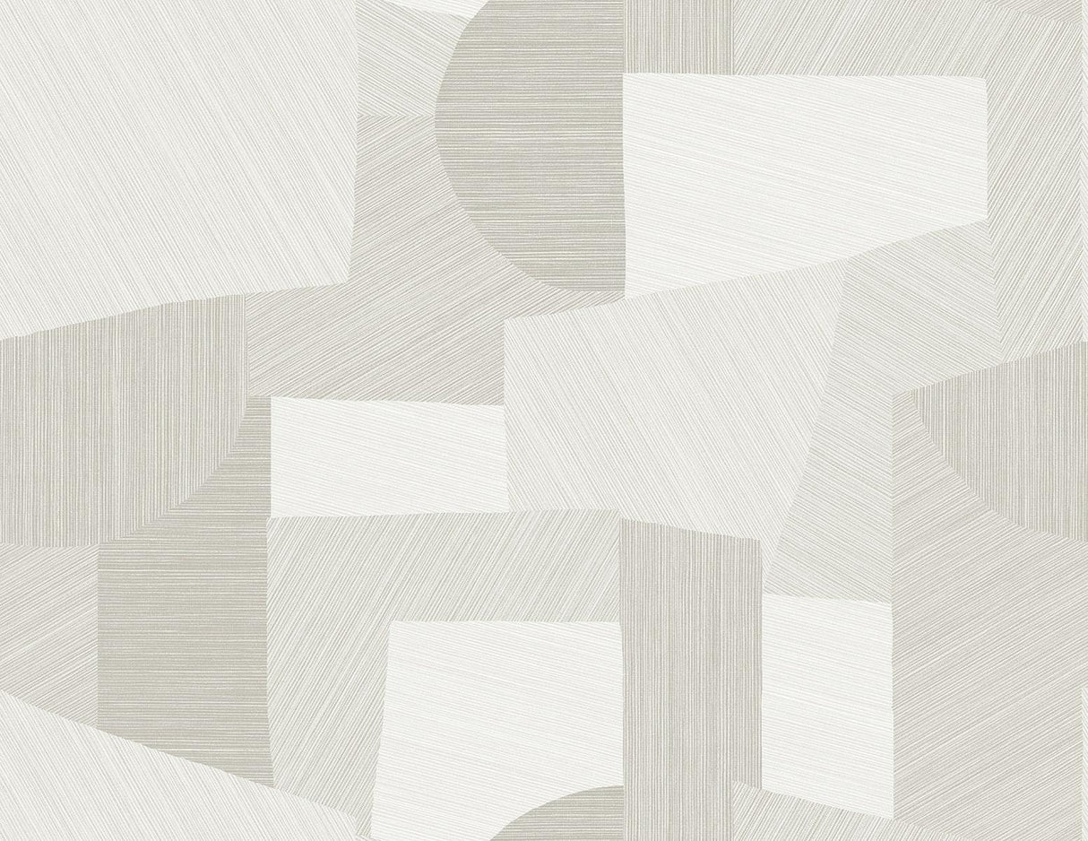 Seabrook Lahti Arctic white Wallpaper