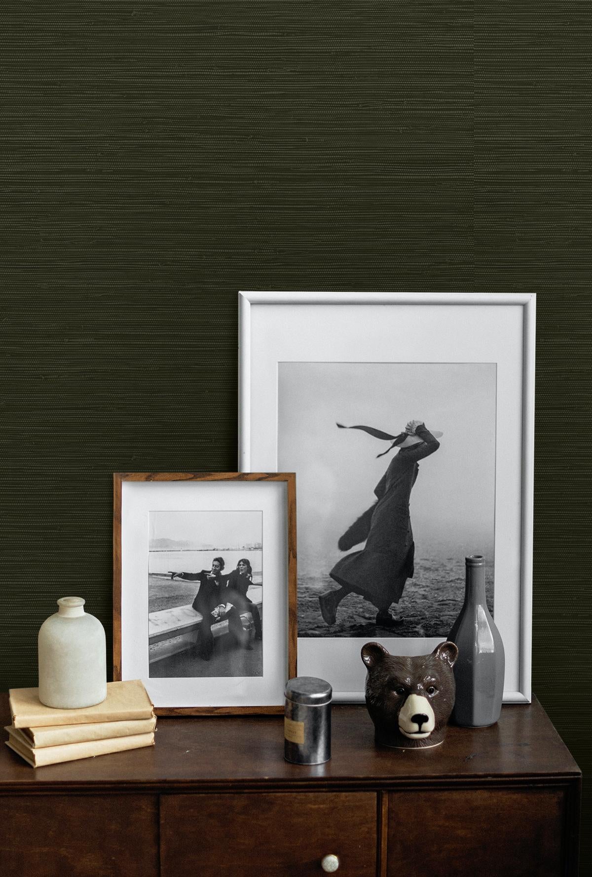 Seabrook Porvoo Juniper Wallpaper