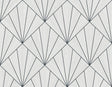 Seabrook Mikkeli Heathered Black Wallpaper
