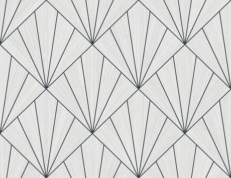 Seabrook Mikkeli Heathered Black Wallpaper