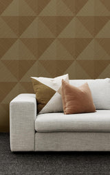 Seabrook Kerava Bleached Burlap Wallpaper