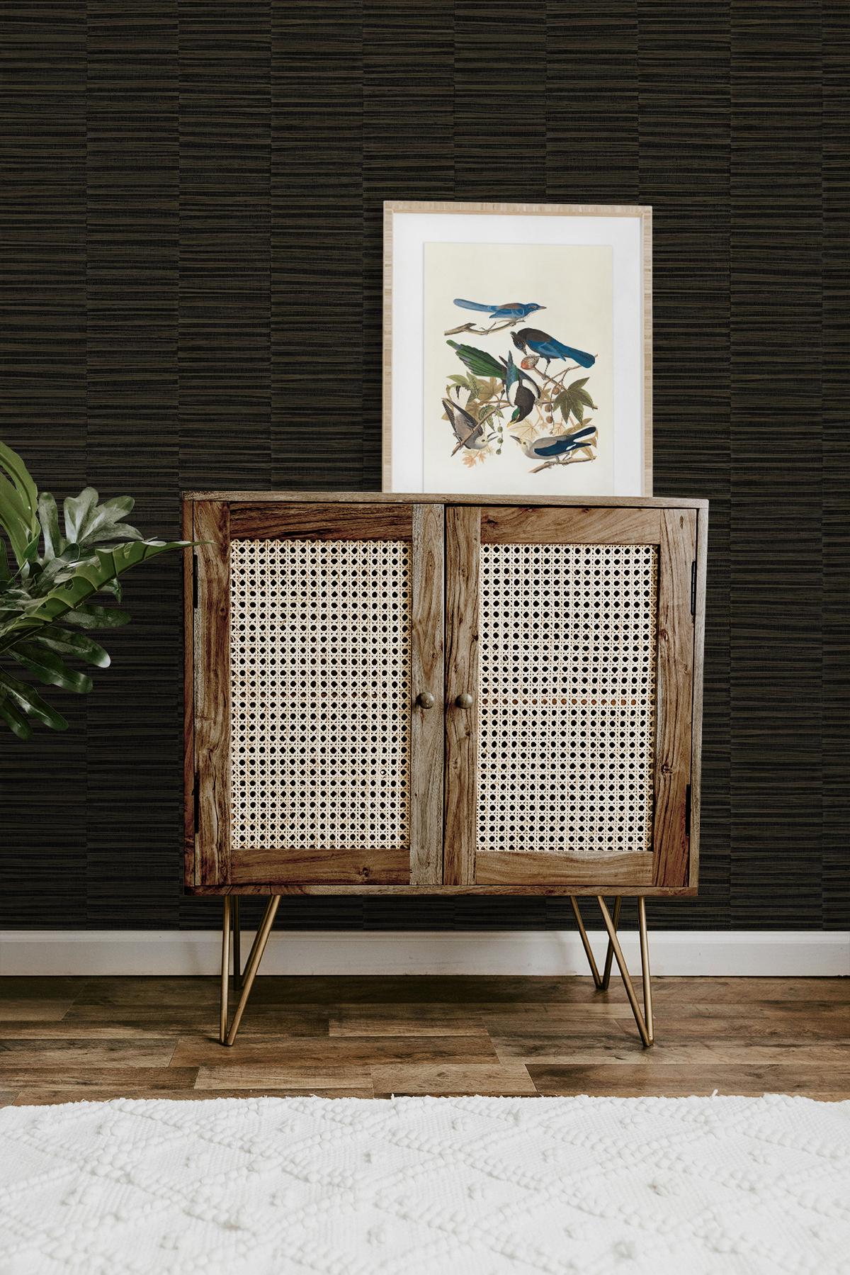 Seabrook Forssa Roasted Beans Wallpaper