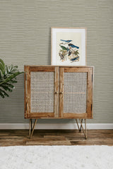 Seabrook Forssa Cool Linen Wallpaper