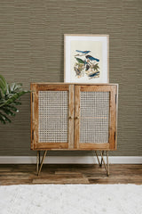 Seabrook Forssa Ivory Wallpaper