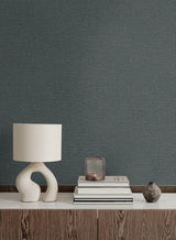Seabrook Nomi Smoke Gray Wallpaper