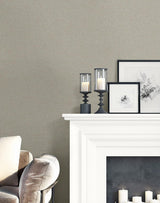 Seabrook Normandy Taupe Wallpaper