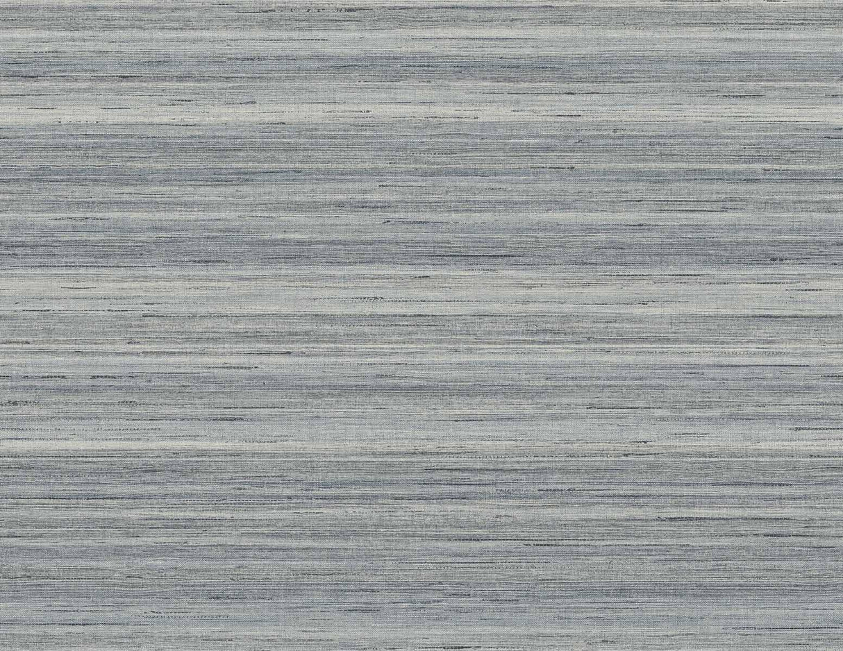 Seabrook Meiya Slate Blue Wallpaper