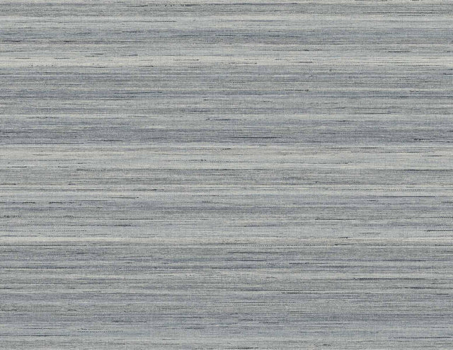 Seabrook Meiya Slate Blue Wallpaper