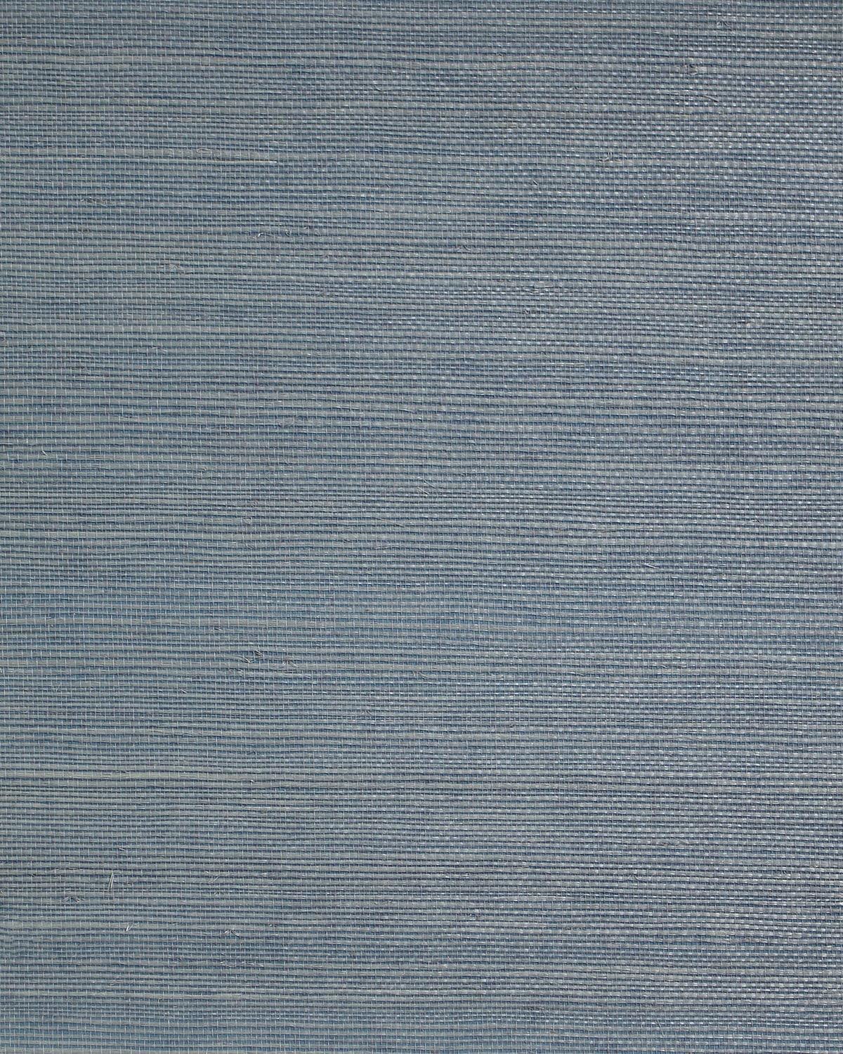 Seabrook Sisal Blue Gray Wallpaper