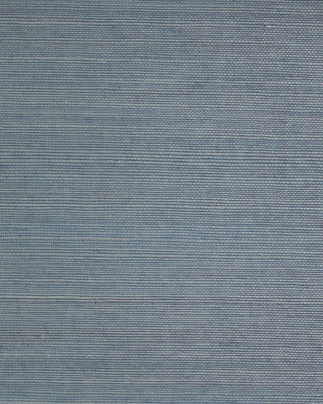 Seabrook Sisal Blue Gray Wallpaper