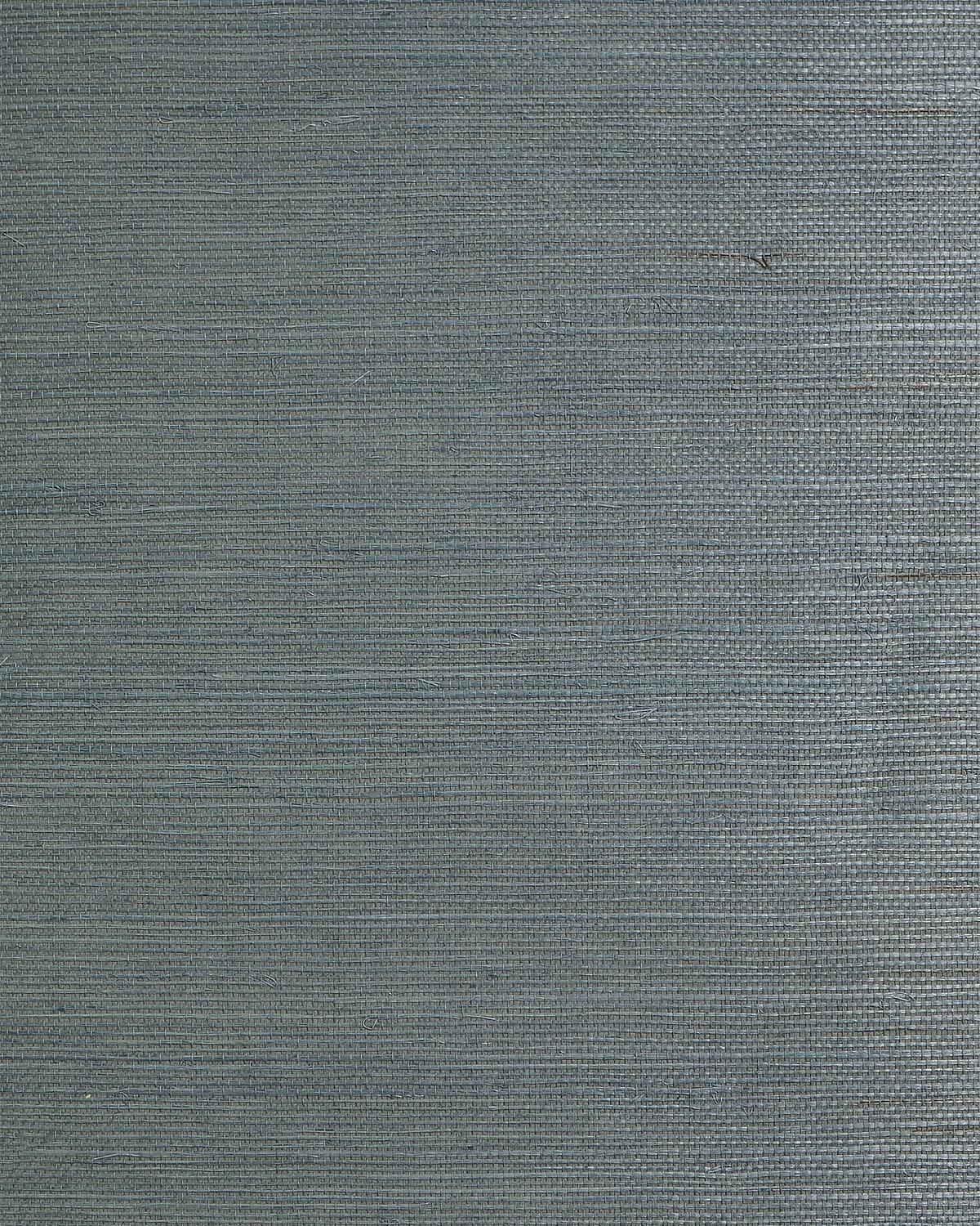 Seabrook Regular Weave Sisal Smokey Aqua Wallpaper