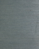 Seabrook Regular Weave Sisal Smokey Aqua Wallpaper