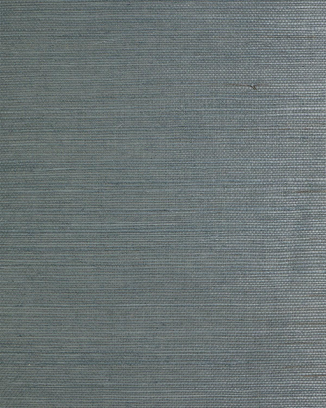 Seabrook Regular Weave Sisal Smokey Aqua Wallpaper