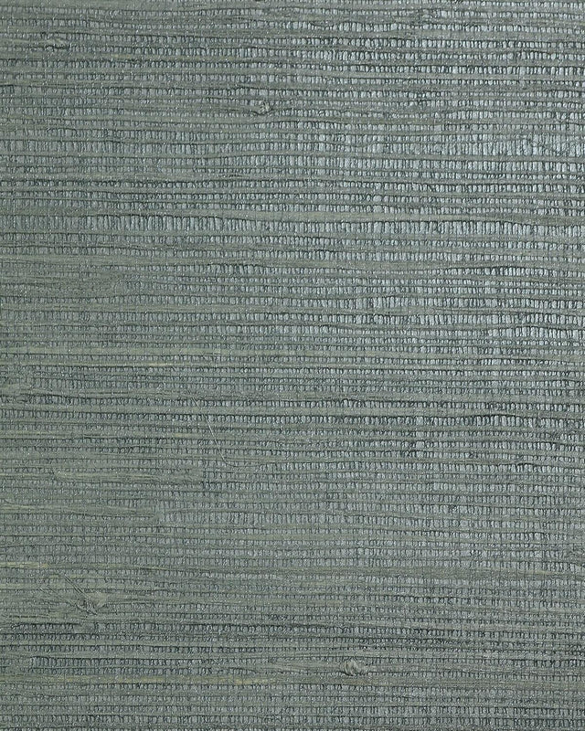 Seabrook Raw Jute Silvery Aqua Wallpaper