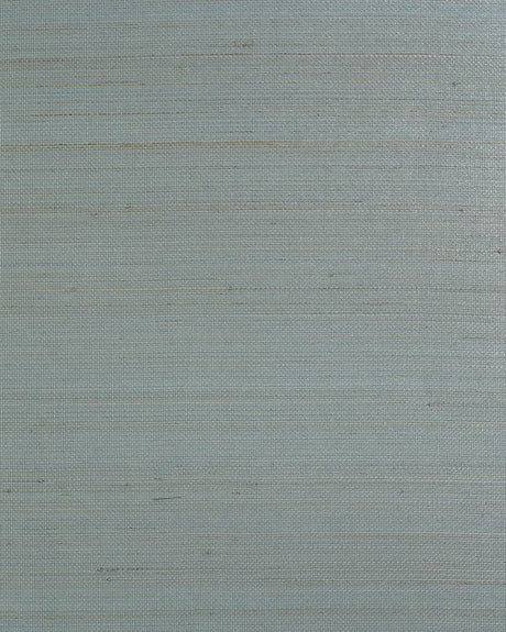 Seabrook Abaca w/ Pearl Printed Paper Heathered Aqua Wallpaper