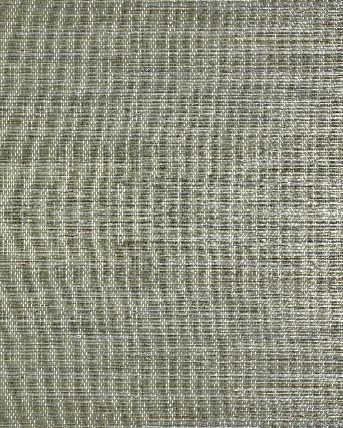 Seabrook Sisal Silver Green Wallpaper