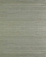 Seabrook Sisal Silver Green Wallpaper