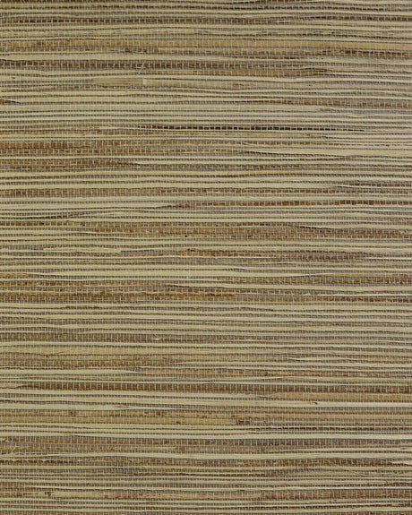 Seabrook Raw Jute Heathered Tan Wallpaper