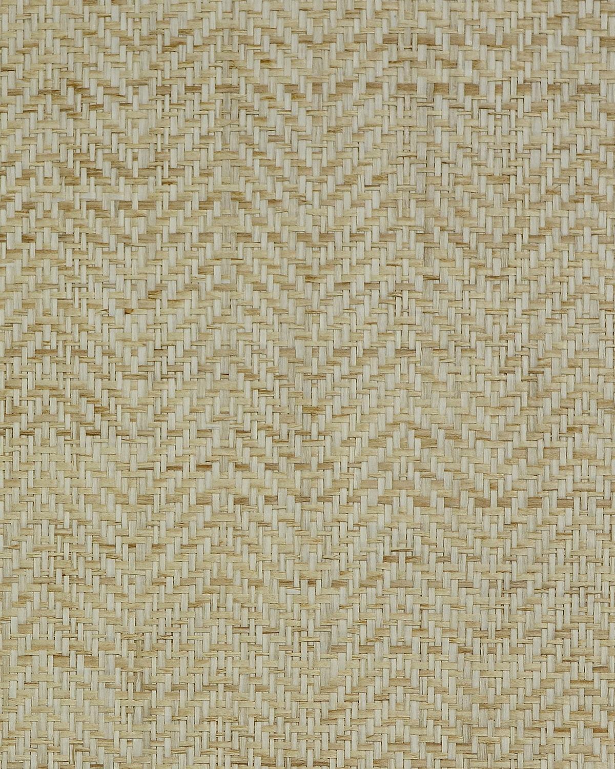 Seabrook Japanese Paperweave Hazel Cream Wallpaper