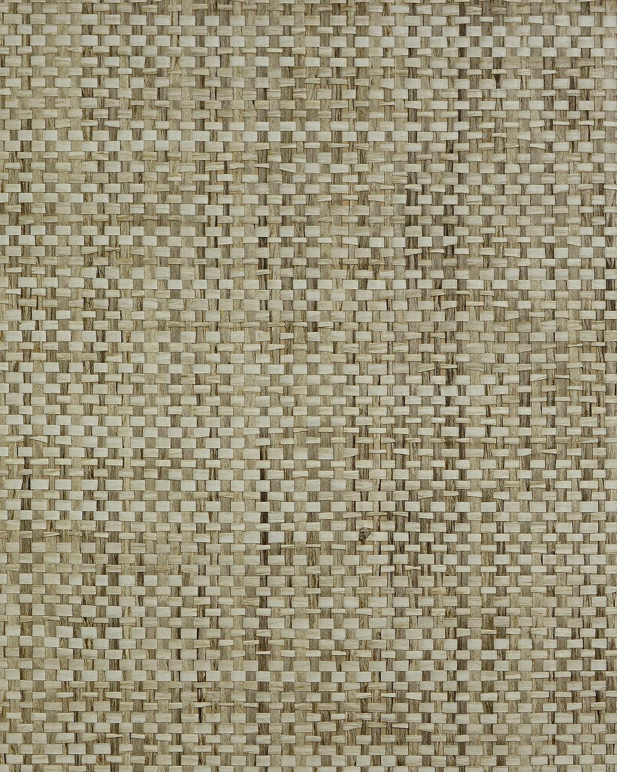 Seabrook Japanese Paperweave Multi Brown Wallpaper