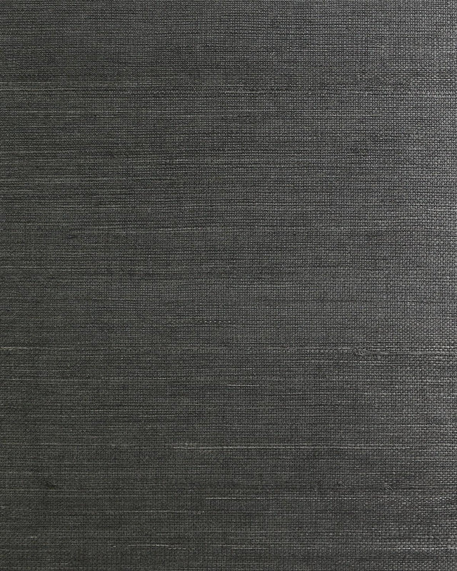 Seabrook Sisal New Charcoal Wallpaper