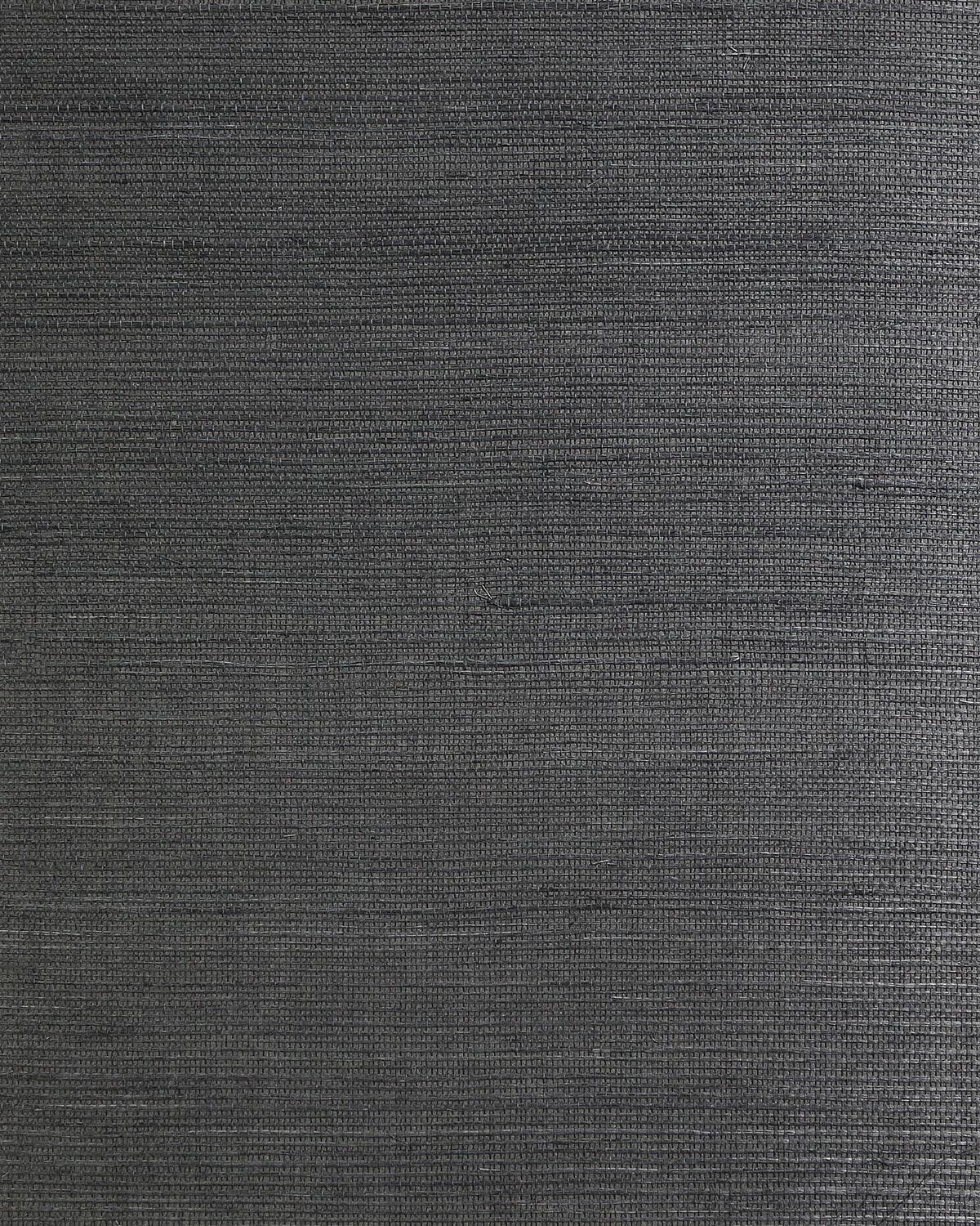 Seabrook Sisal Charcoal Wallpaper