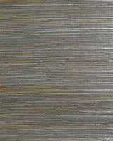 Seabrook Raw Jute Multi Silver Wallpaper
