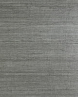 Seabrook Sisal on Metallic Slate Silver Wallpaper