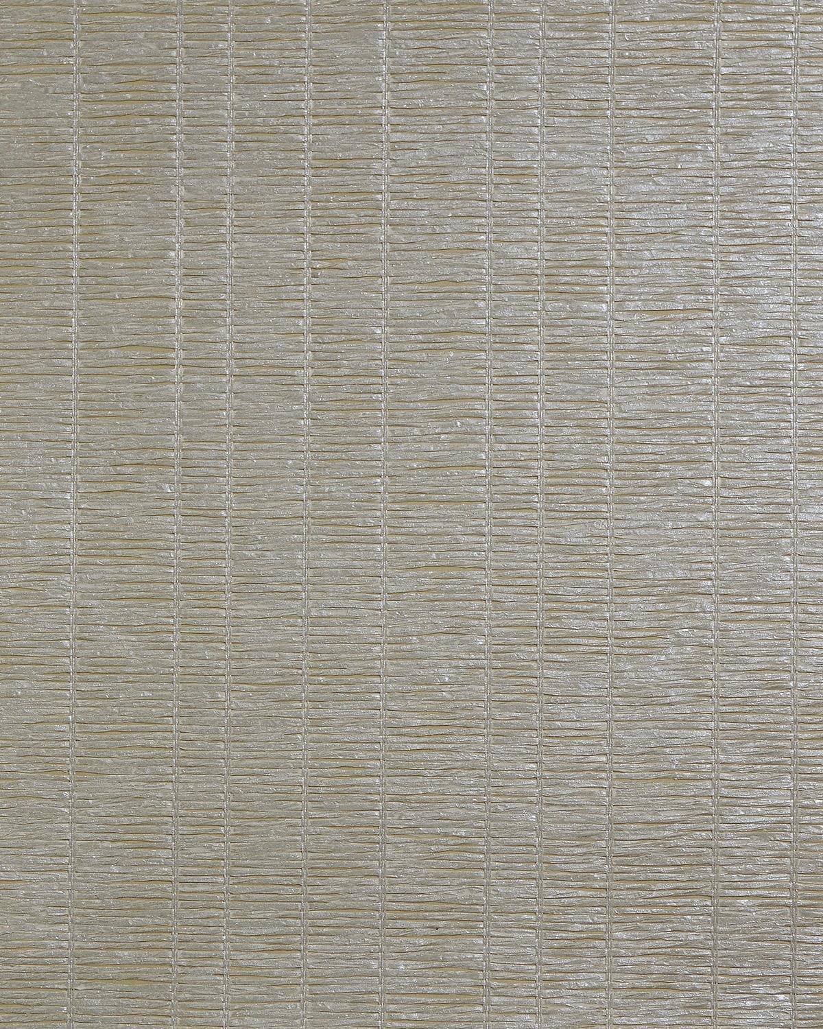Seabrook Paperweave Warm Silver Wallpaper