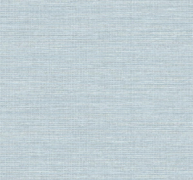 Seabrook Beachgrass Blue Oasis Wallpaper