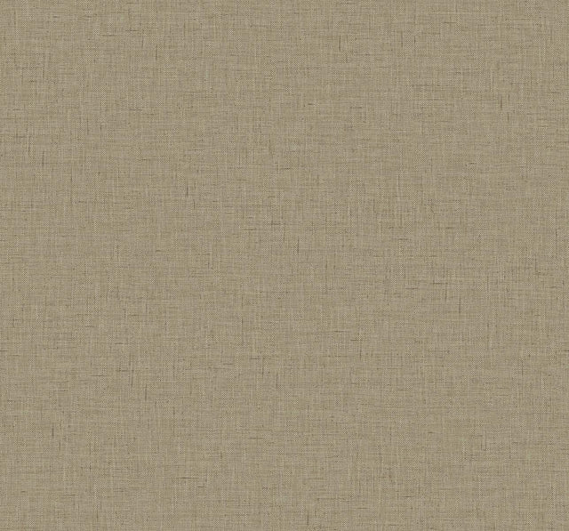 Seabrook Stretford Linen Buttercream Wallpaper