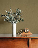 Seabrook Stretford Linen Sunshine Wallpaper