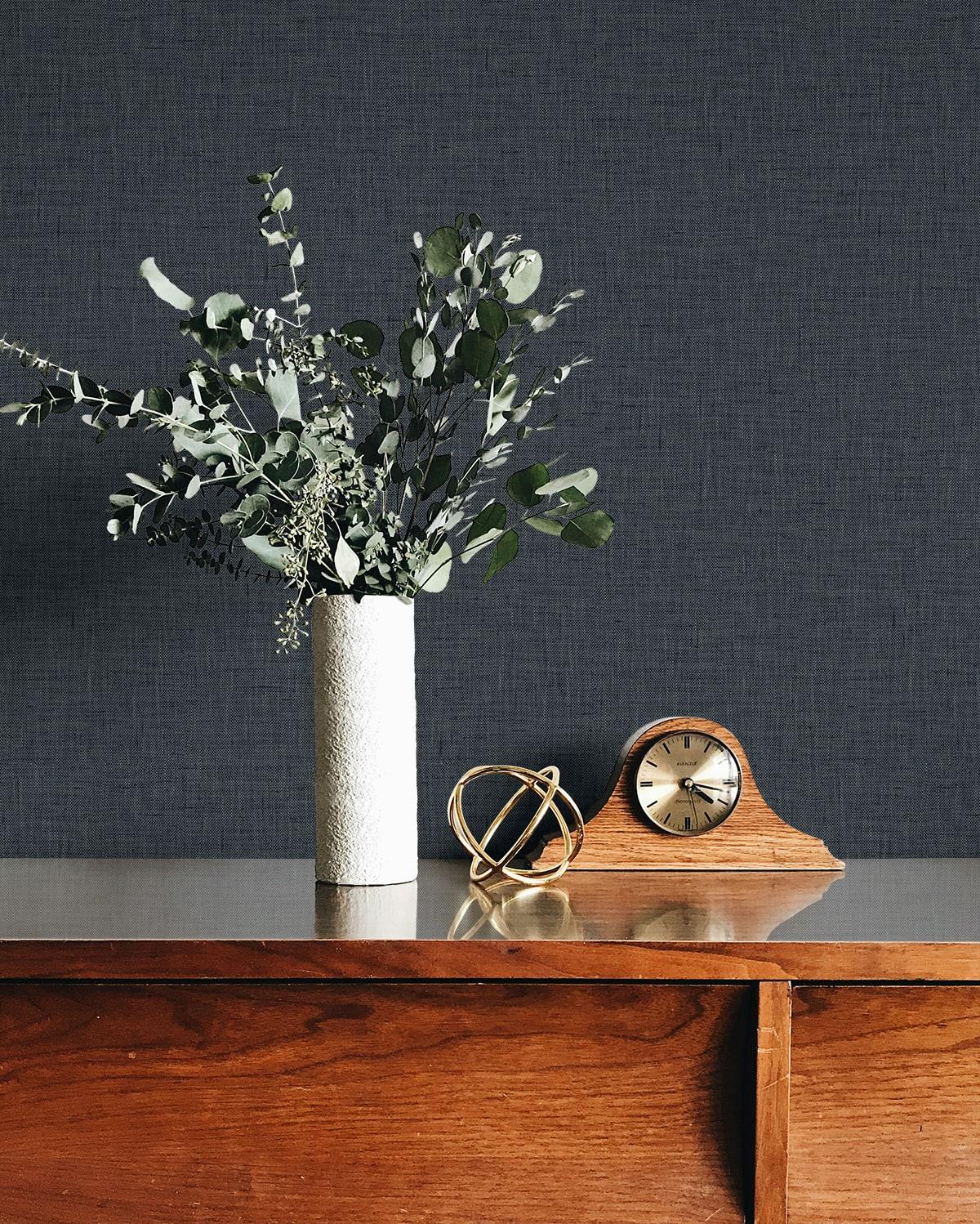 Seabrook Stretford Linen Jeans Wallpaper