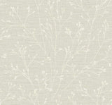 Seabrook Withington Branch Lace Wallpaper