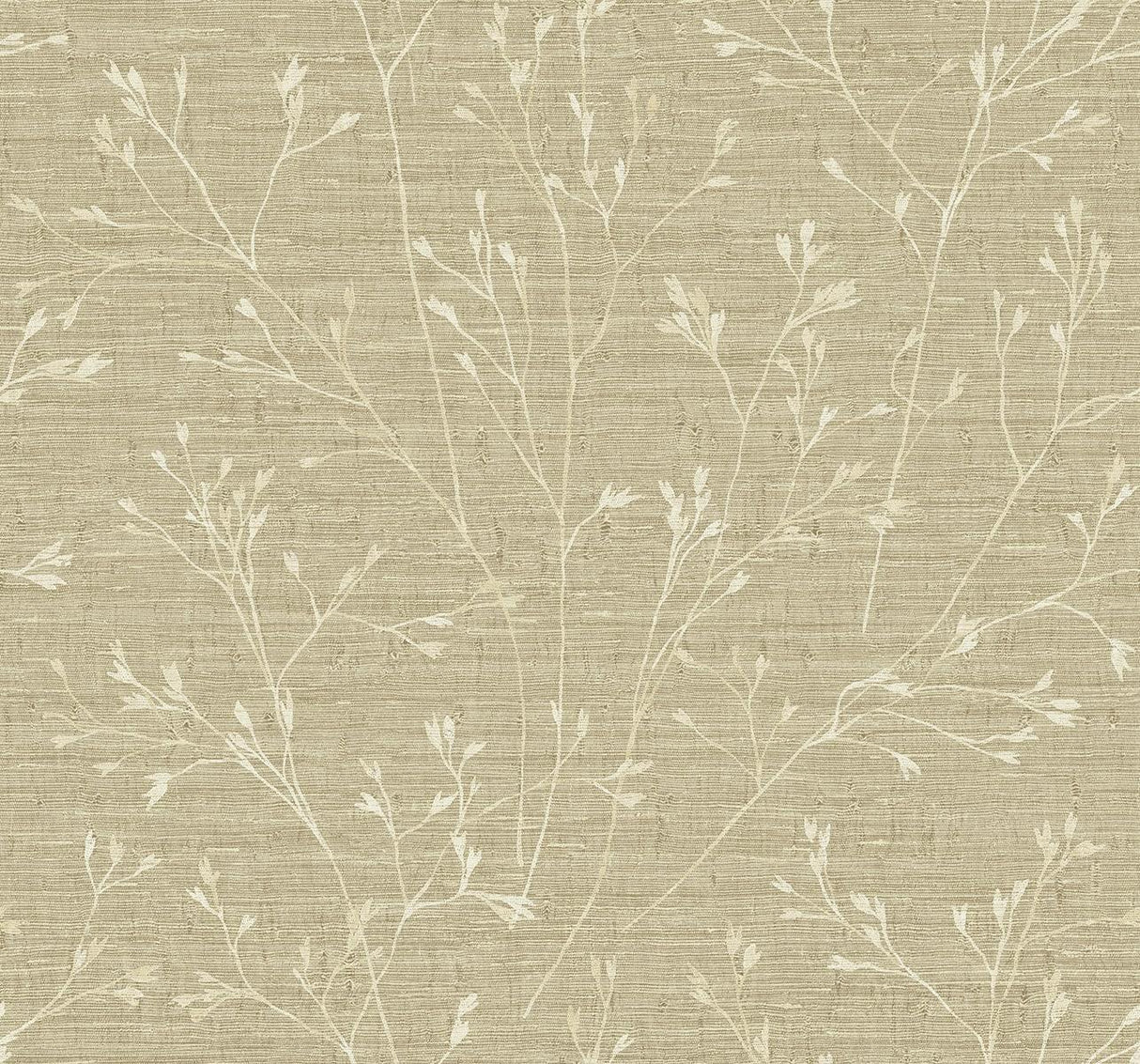 Seabrook Withington Branch Sugar Wallpaper