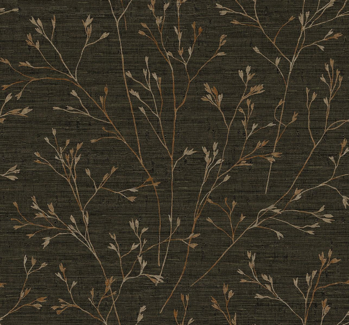 Seabrook Withington Branch Coffee Wallpaper