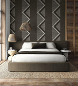 Seabrook Beswick Chevron Shadow Wallpaper