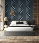 Seabrook Beswick Chevron Derya Wallpaper