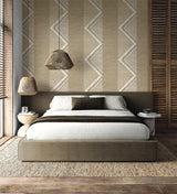 Seabrook Beswick Chevron Northern Cliff Wallpaper