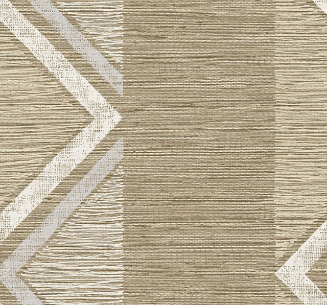 Seabrook Beswick Chevron Northern Cliff Wallpaper