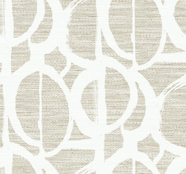 Seabrook Pendelton Papyrus Wallpaper